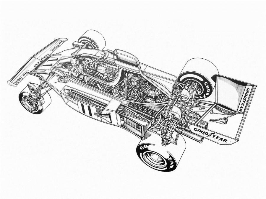  Ferrari 312 B3-74 1974 года  (фото 4 из 8)